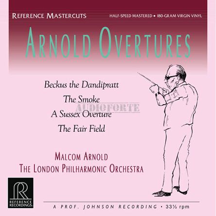 REFERENCE RECORDINGS - Malcom Arnold, David Nolan, The London Philharmonic Orchestra – Arnold Overtures - LP