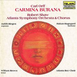 CARMINA BURANA - ROBERT SHAW ATLANTA SYMPHONY ORCHESTRA & CHORUS  CD