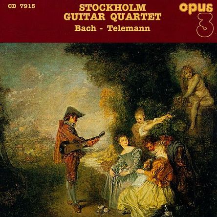 Stockholm Guitar Quartet – Bach – Telemann