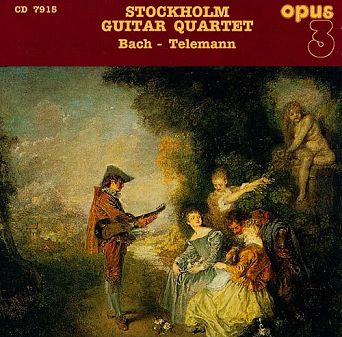 Stockholm Guitar Quartet – Bach – Telemann