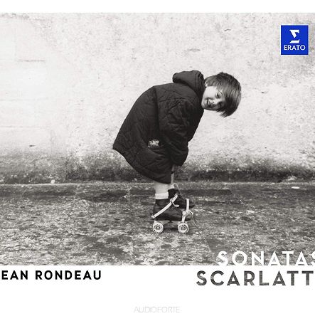 ERATO - DOMENICO SCARLATTI - Sonaty na klawesyn, Jean Rondeau - LP