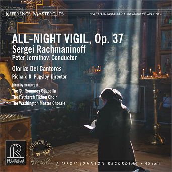 RACHMANINOFF: All-Night Vigil, Op. 37 - Gloria Dei Cantores - 2LP, 45 rpm