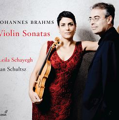 GLOSSA MUSIC - BRAHMS Violin Sonatas, Schayegh/Schultsz