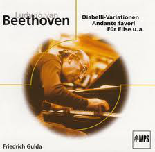 MPS MUSIC - BEETHOVEN: Diabelli-Variationen / Andante Favori / Für Elise U.A. - Friedrich Gulda, piano
