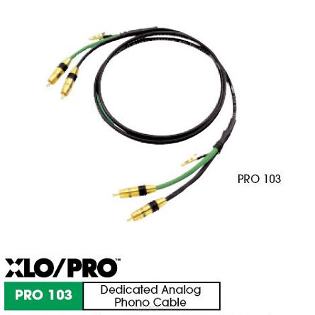 XLA PRO 103 phono 2RCA/2RCA 1,5m