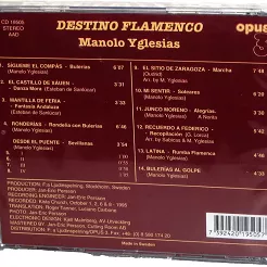 YGLESIAS, MANOLO - DESTINO FLAMENCO - CD