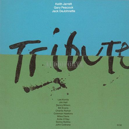 ECM -  KEITH JARRETT/GARY PEACOCK/JACK DEJOHNETTE - TRIBUTE, 180G, 2LP