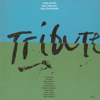 ECM -  KEITH JARRETT/GARY PEACOCK/JACK DEJOHNETTE - TRIBUTE, 180G, 2LP