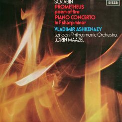 SCRIABIN: Prometheus - The Poem Of Fire / Piano Concerto In F Sharp Minor, Vladimir Ashkenazy - LP, DECCA