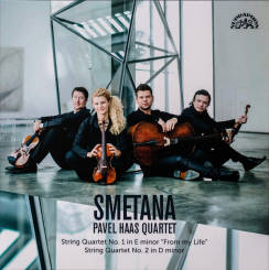 SUPRAPHON - SMETANA: String Quartets No.1 in E minor & No.2 in D minor, Pavel Haas Quartet- LP