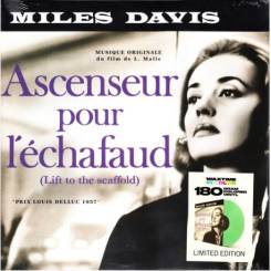 WAXTIME - MILES DAVIS: Ascenseur Pour L'Échafaud, green vinyl