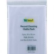 WINYL - RECORD CLEANING CLOTHS PACK - 2 ściereczki z mikrofibry, 30 X 30 cm (WMFC2X30)