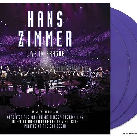 ZIMMER, HANS - LIVE IN PRAGUE (PURPLE VINYL), 4LP,  UNIVERSAL