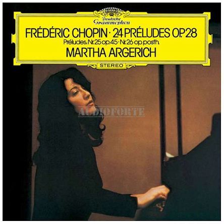 DEUTSCHE GRAMMOPHON - CHOPIN: 24 Preludes, Martha Argerich