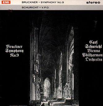 BRUCKNER, ANTON - SYMPHONY No.9  SCHURICHT  LP