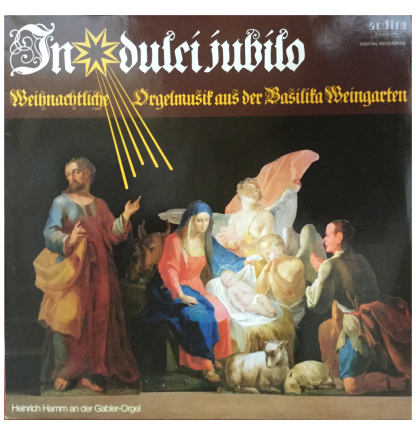 AUDITE - In Dulci Jubilo - Christmas Organ Music from Weingarten, Heinrich Hamm - LP