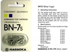 NAGAOKA BN-7S wkręty do mocowania wkładek