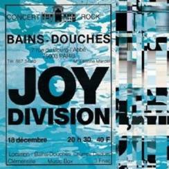 GET BACK - JOY DIVISION: Les Bains Douches 18 December 1979, 2LP