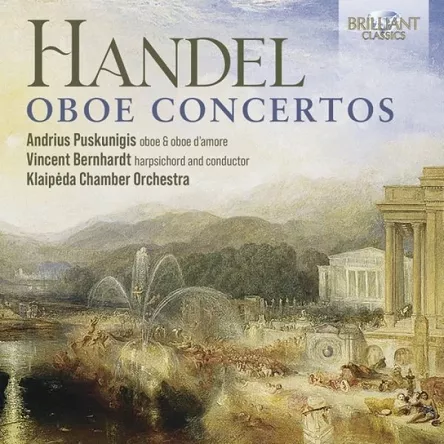 PASKUNIGIS, ANDRIUS - HANDEL OBOE CONCERTOS  LP