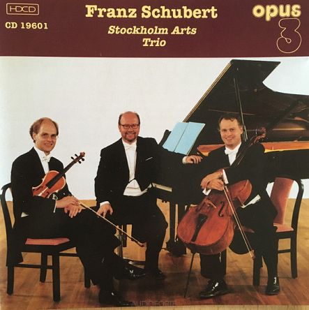 STOCKHOLM ARTS TRIO - FRANZ SCHUBERT - CD  HDCD