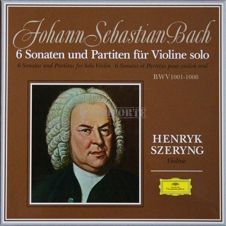 DEUTSCHE GRAMMOPHON - J.S. BACH: Sonaty i partity, Henrk Szeryng, Box 3LP