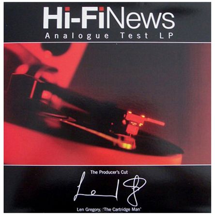 CARTRIDGE MAN HI-FI NEWS płyta testowa LP