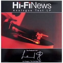 CARTRIDGE MAN HI-FI NEWS płyta testowa LP