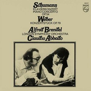 DECCA - SCHUMANN Piano Concerto op.54,  WEBER: Konzertstück op.79 - London Symphony Orchestra, Claudio Abbado - LP