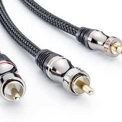 EAGLE CABLE DeLuxe - Mini Jack 3,5mm/2RCA dł. 3,2m