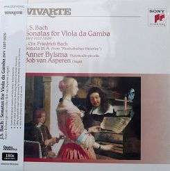 BACH: Sonatas for Viola da Gamba