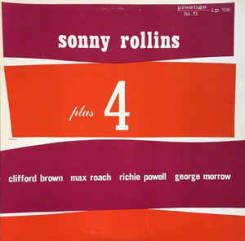 ORIGINAL JAZZ CLASSICS - SONNY ROLLINS: Plus 4, LP, MONO