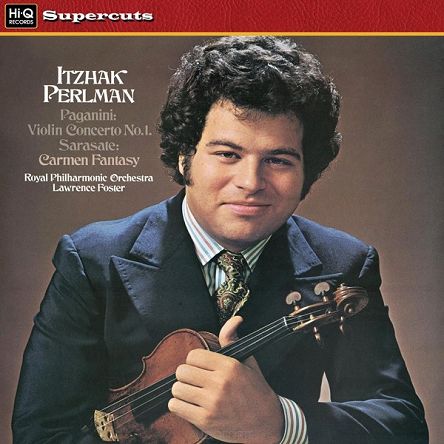 HI-Q RECORDS - PAGANINI: Violin Concerto No.1, Itzhak Perlman - LP