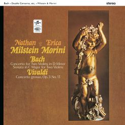 MILSTEIN, NATHAN  - BACH/VIVALDI  Double Concerto  - LP