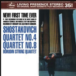 SPEAKERS CORNER - SZOSTAKOWICZ: String Quartets Nos. 4 & 8 - Borodin String Quartet