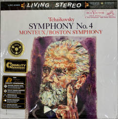 ANALOGUE PRODUCTIONS - CZAJKOWSKI: Symphony No.4, Boston Symphony / Pierre Monteux - LP