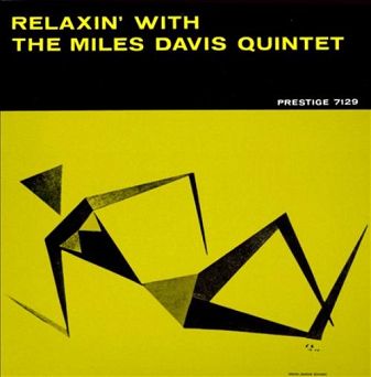 DAVIS, MILES - Relaxin' With The Miles Davis Quintet LP blue vinyl