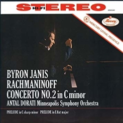 RACHMANINOFF: Piano Concerto No.2, Byron Janis - LP,  SPEAKERS CORNER