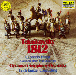 TELARC - CZAJKOWSKI: 1812 OVERTURE, CAPRICCIO ITALIEN, COSSACK DANCES - Cincinnati Symphony Orchestra - CD