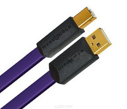 WIREWORLD ULTRAVIOLET 7 - USB A/USB B długość 2m (v. 2.0)