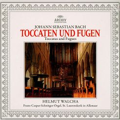 BACH: Toccaten Und Fugen, Helmut Walcha, LP