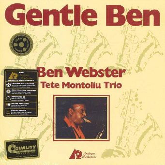 BEN WEBSTER, Tete Montoliu Trio - Gentle Ben, ANALOGUE PRODUCTIONS, 2LP, 45rpm