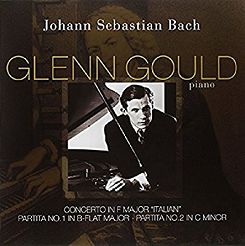 J.S.BACH, Glenn Gould, Concerto in F major "Italian", Partita N°.1 in B-flat major, Partita N°. 2 in C minor