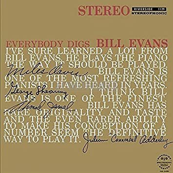 RIVERSIDE RECORDS - BILL EVANS TRIO: Everybody Digs - LP