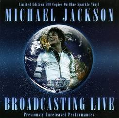 CODA PUBLISHING - MICHAEL JACKSON: Broadcasting Live, blue vinyl