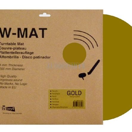 WINYL - W-MAT ACRYLIC GOLD, mata akrylowa, złota (WMA-AU-295/3)