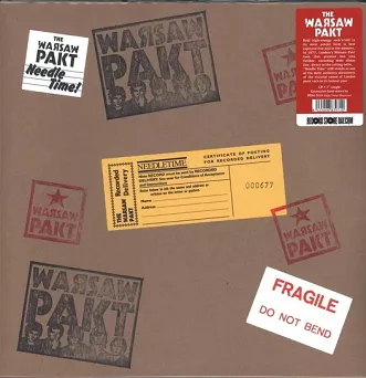 WARSAW PAKT  -  NEEDLE TIME  LP + 7