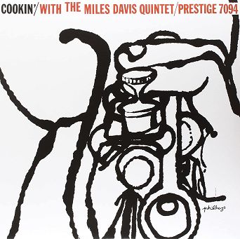 DAVIS, MILES  -  Cookin' With The Miles Davis Quintet -  LP blue vinyl