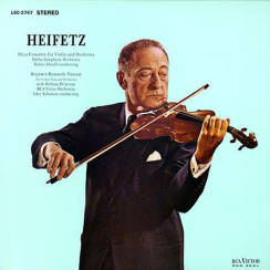 ANALOGUE PRODUCTIONS - JASCHA HEIFETZ: Rózsa / Benjamin – Concerto For Violin And Orchestra / Romantic Fantasy - LP