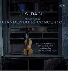 J.S. BACH - THE COMPLETE BRANDENBURG CONCERTOS  -  OTTO KLEMPERER  2LP