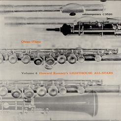 CONTEMPORARY RECORDS - Howard Rumsey's Lighthouse All-Stars ‎- Volume 4, Oboe/Flute - LP